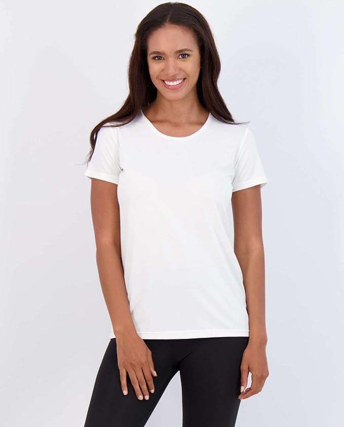 5 Pack Women's Dry Fit Short Sleeve Athletic Gym Workout Running Tops | Available in Plus Size, Exercise, Sports, Fitness, Quick Dry, Cooling, Moisture Wicking, Loose Basic Tees, Yoga, Pilates - Image 2