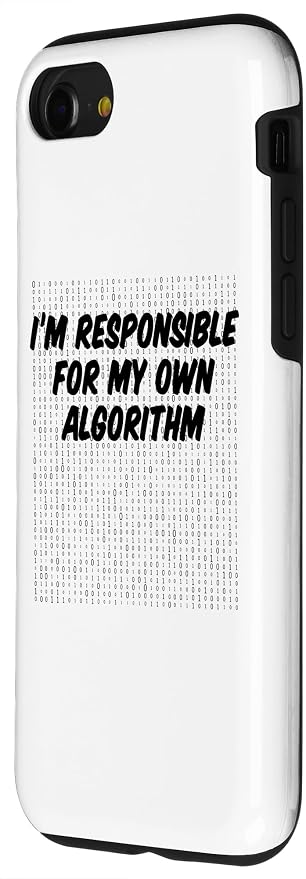 iPhone SE (2020) / 7 / 8 Binary Code Computer Algorithm AI Artificial Intelligence Case - Image 2