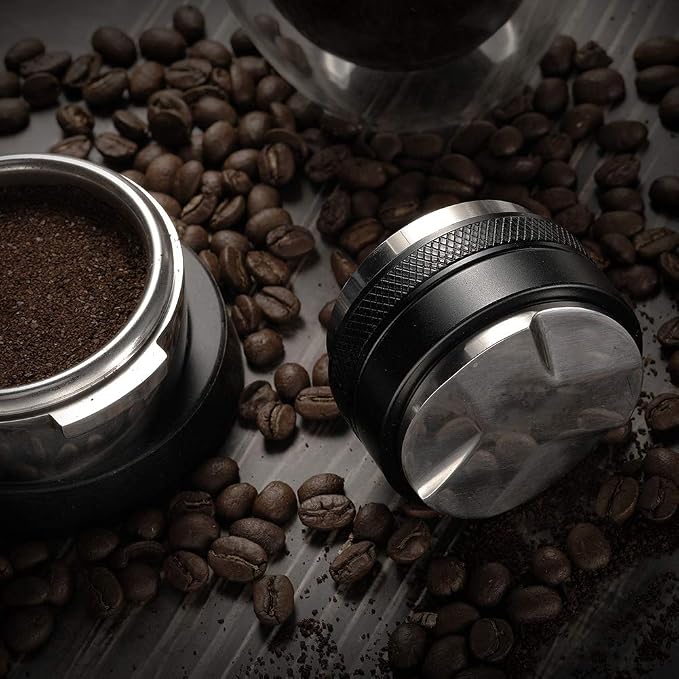 MATOW 53mm Coffee Distributor and Tamper, Dual Head Coffee Leveler Compatible with Breville 54mm Portafilter, Adjustable Depth- Professional Espresso Hand Tampers - Image 4