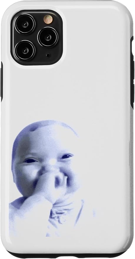 AI Baby Holding Laugh Meme Case for iPhone 11 Pro by Unknown