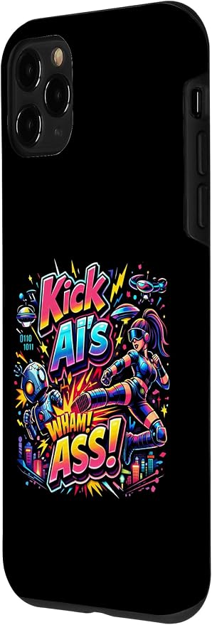 Tech Human vs AI Case for iPhone 11 Pro - Image 2