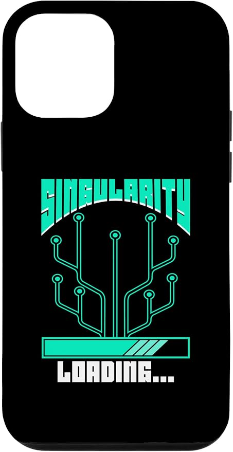 iPhone 12 mini Singularity Loading Prompt Ai Artificial Intelligence Case by Unknown