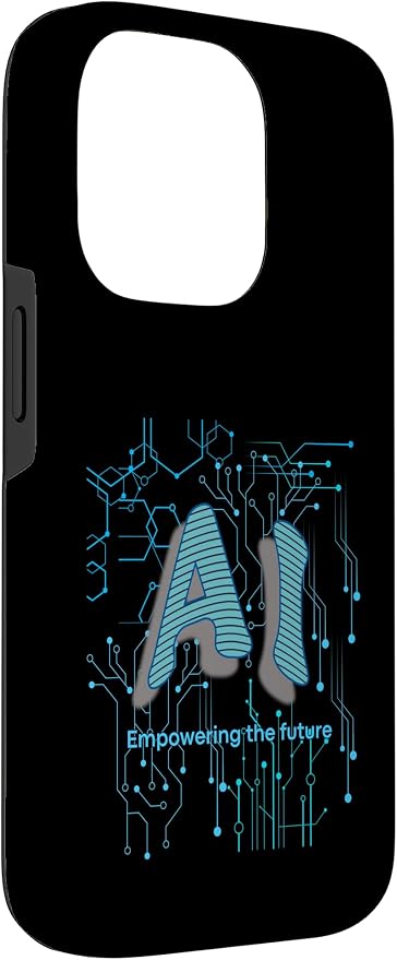 AI Circuit Board Tech Design for programmers & Engineers Case for iPhone 14 Pro - Image 3