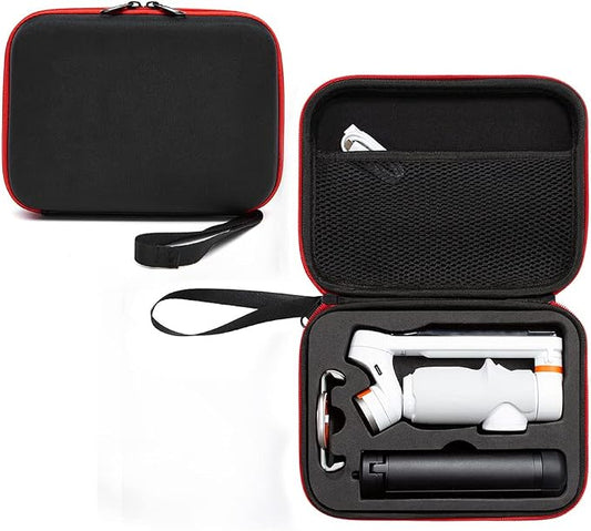 Carrying Case for Insta360 Flow,Compatible with Insta 360 Flow AI-Powered Smartphone Stabilizer (black&red zipper) by %EF%BC%B8%EF%BC%A2%EF%BC%A5%EF%BC%B2%EF%BC%B3%EF%BC%B4%EF%BC%A1%EF%BC%B2