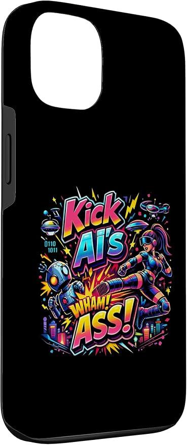 Tech Human vs AI Case for iPhone 13 - Image 3