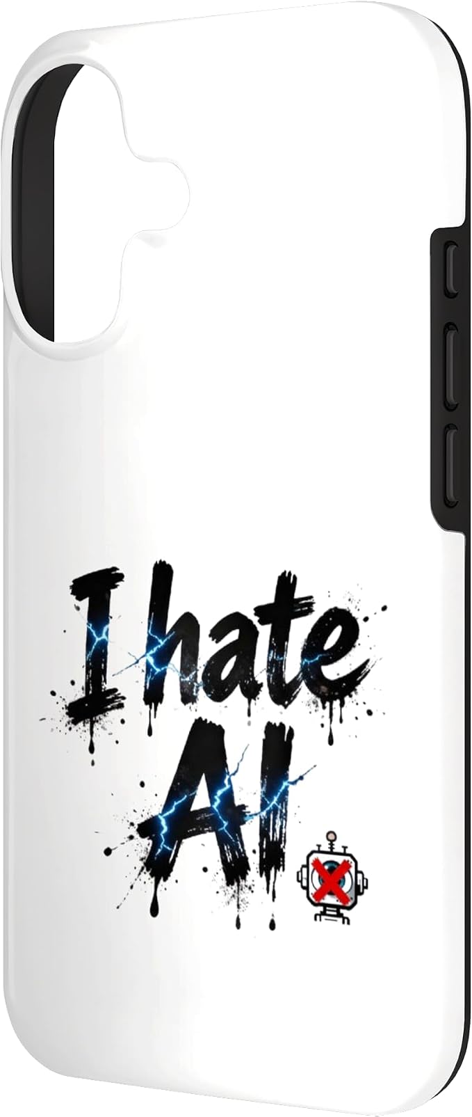 I Hate Ai Case for iPhone 17 - Image 2