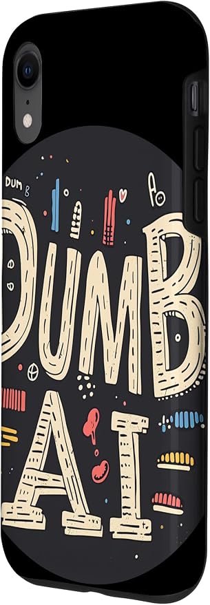 iPhone XR Dumb AI Stamp Costume Case - Image 2