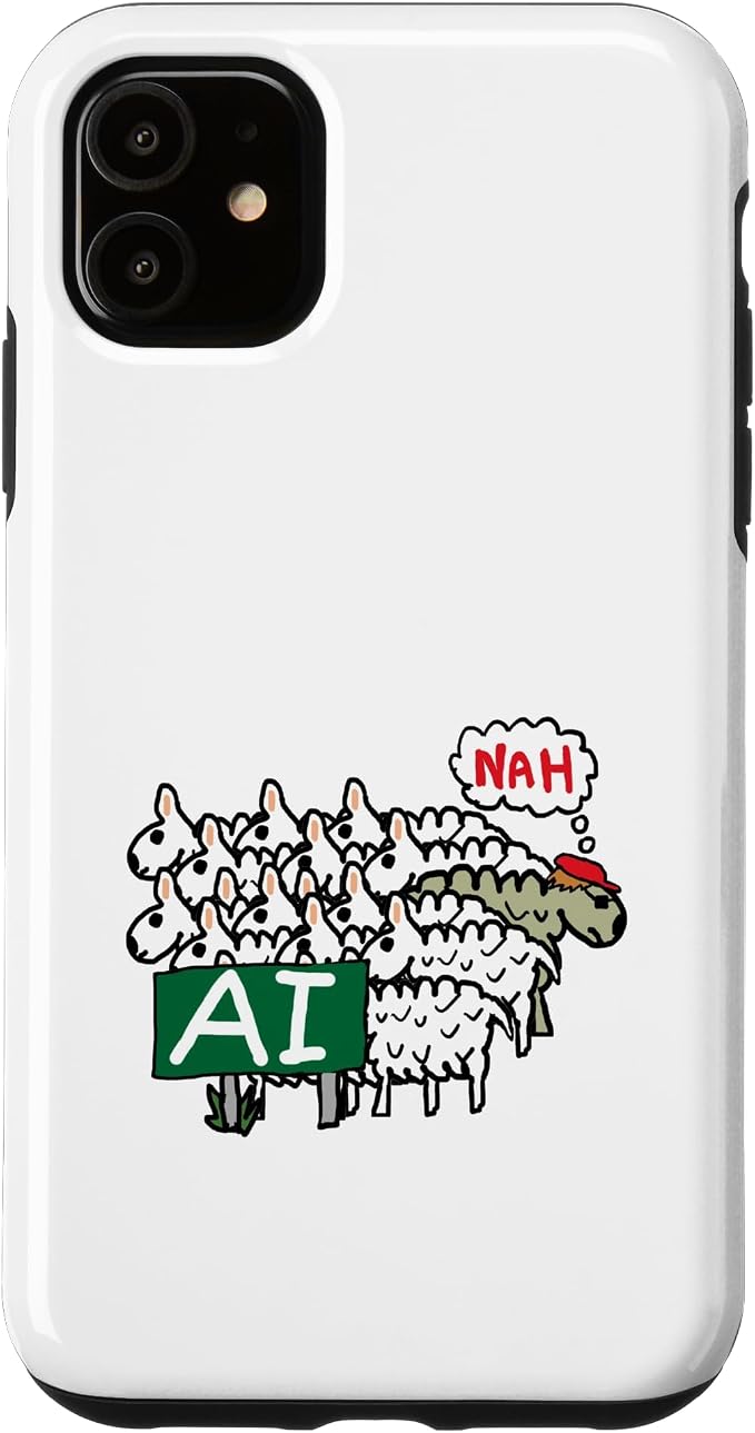 Anti AI Case for iPhone 11 by Unknown