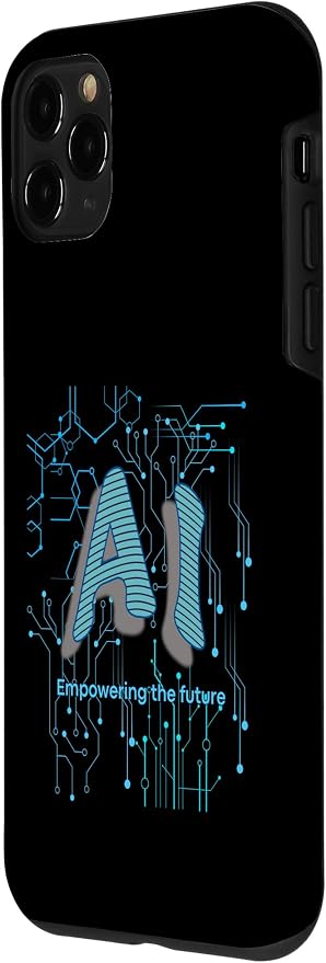 AI Circuit Board Tech Design for programmers & Engineers Case for iPhone 11 Pro - Image 2