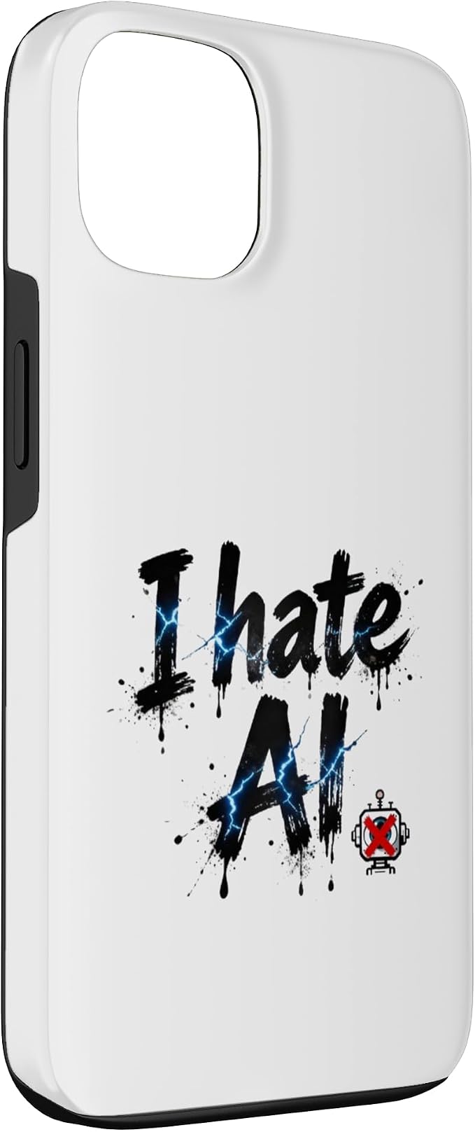 I Hate Ai Case for iPhone 13 - Image 3