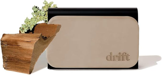 Drift Car Air Freshener - Stone Air Freshener Car Odor Eliminator - Long Lasting Scent - Auto Accessories - Metal Clip - Essential Oils - Clean Ingredients - Teak Scent Starter Kit by driftscents