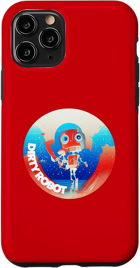 Dirty Robot my computer friend brand AI computing code cobot Case for iPhone 11 Pro by Unknown