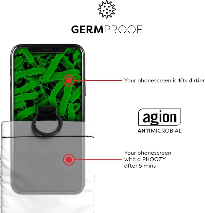PHOOZY Apollo II Thermal Phone Case with NASA-Derived Technology - Extends Battery Life 4X in Hot or Cold Weather - Military Grade 8-Foot Drop Protection Insulated Pouch - Large Mint - Image 6