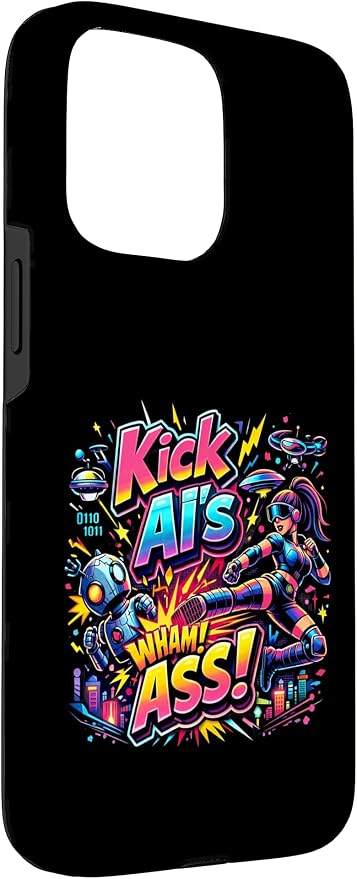 Tech Human vs AI Case for iPhone 15 Pro Max - Image 3