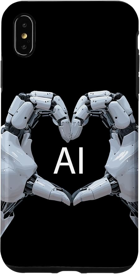 iPhone XS Max Love AI, Artificial Intelligence, robot hands Case by Unknown