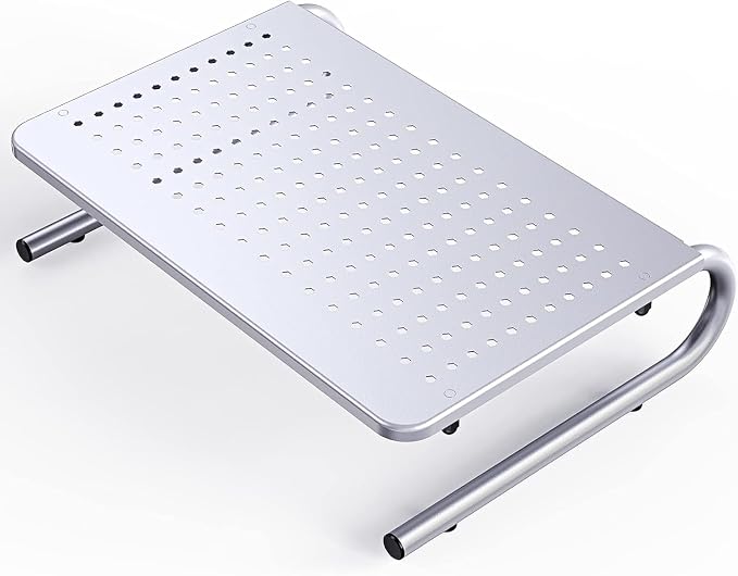HUANUO Monitor & Laptop Stand - Metal Vented Riser for Screen, Laptops, Printers - Home & Office by HUANUO