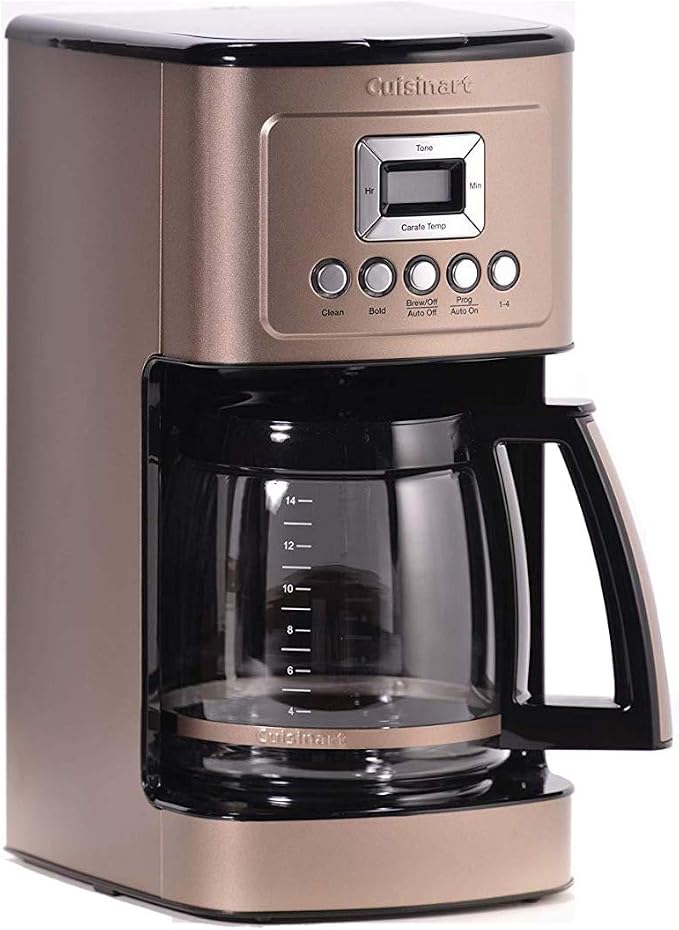 Cuisinart DCC-3200 14 Cup Programmable Coffeemaker, Umber - Image 3