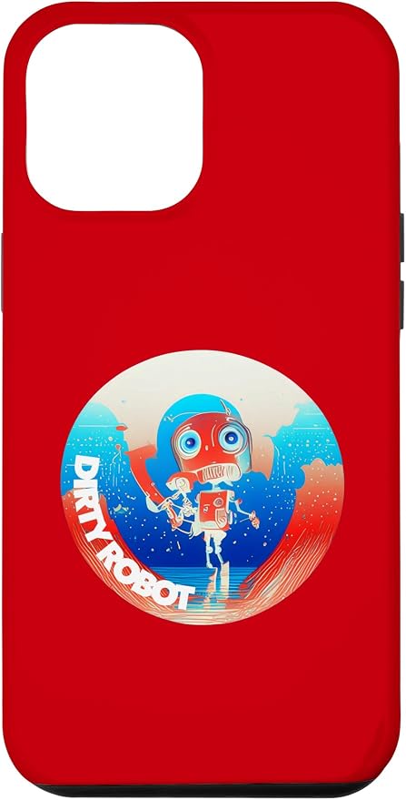 Dirty Robot my computer friend brand AI computing code cobot Case for iPhone 12 Pro Max by Unknown