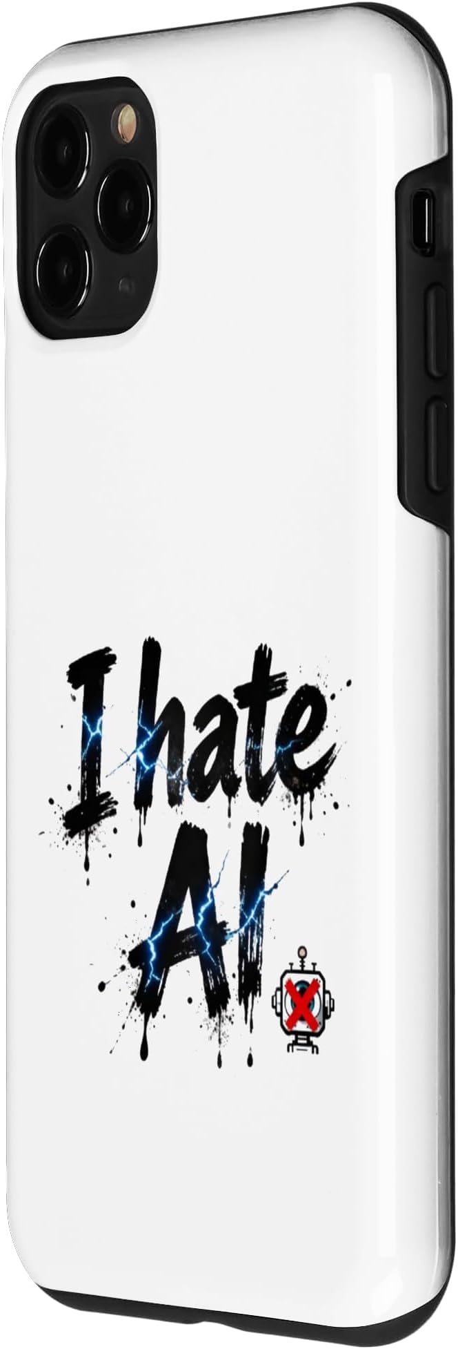I Hate Ai Case for iPhone 11 Pro - Image 2