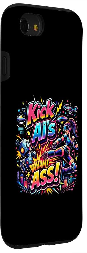 Tech Human vs AI Case for iPhone SE (2020) / 7/8 - Image 3
