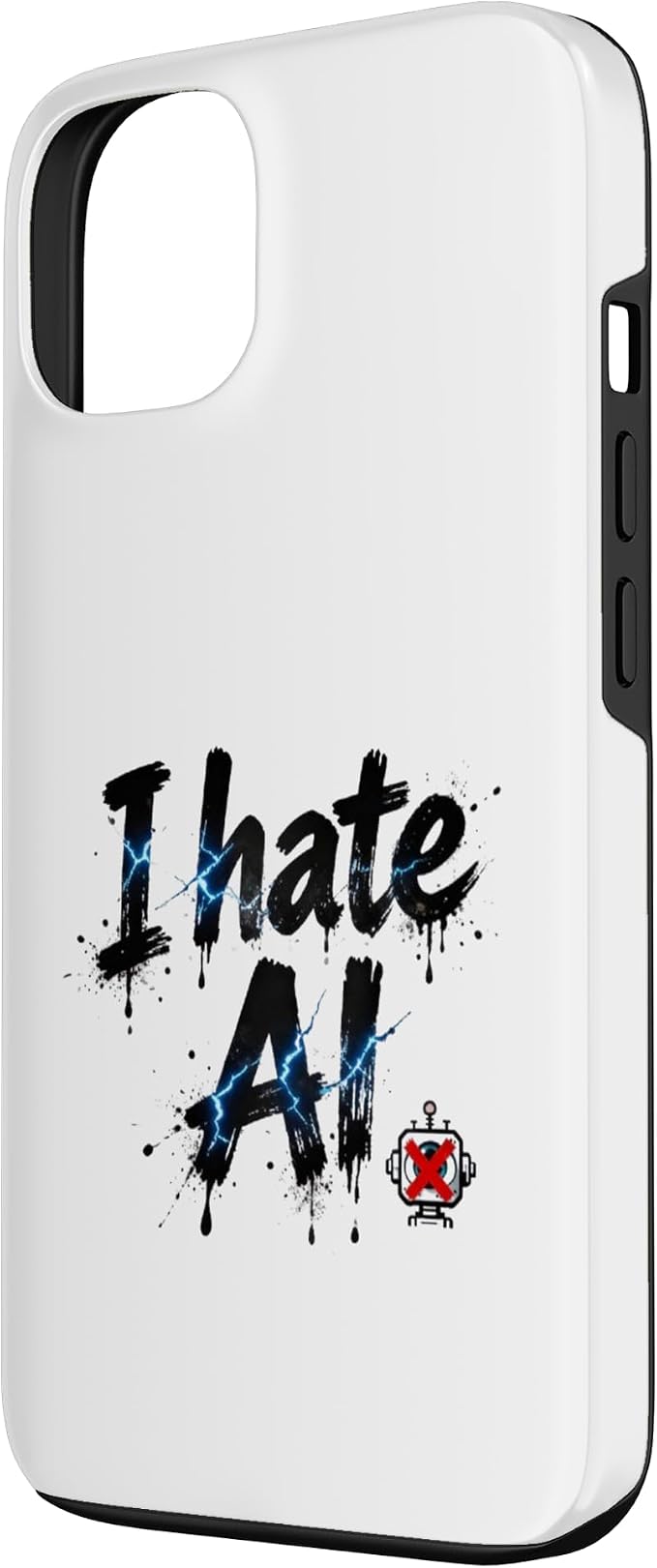 I Hate Ai Case for iPhone 13 - Image 2