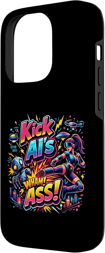 Tech Human vs AI Case for iPhone 14 Pro - Image 2