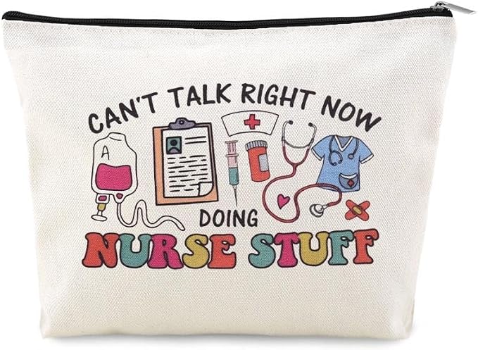 Nurse Stuff for Women Bag Nursing Pocket Pouch Nurse Accessories for Work Bag Nursing School Essentials for Girls Small Pencil Pouch for Nurses Day Appreciation Week Birthday Graduation Gift Bags Idea by YangQian
