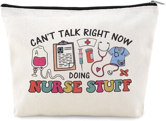 Nurse Stuff for Women Bag Nursing Pocket Pouch Nurse Accessories for Work Bag Nursing School Essentials for Girls Small Pencil Pouch for Nurses Day Appreciation Week Birthday Graduation Gift Bags Idea by YangQian