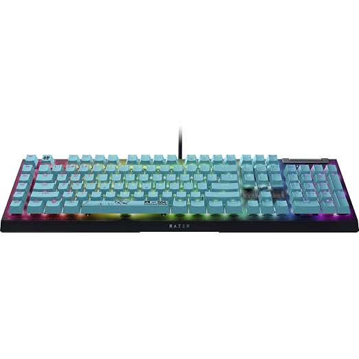 Razer BlackWidow V4 X Mechanical Gaming Keyboard, Zenless Zone Zero Edition | Green Switches Tactile & Clicky, 6 Macro Keys, Chroma RGB, Doubleshot ABS Keycaps, Sound Dampening & Stabilizers - Image 9