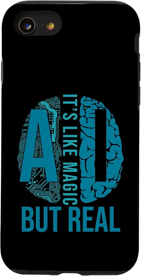 Artificial Intelligence Robot Futuristic AI Robotic Engineer Case for iPhone SE (2020) / 7 / 8 by Unknown