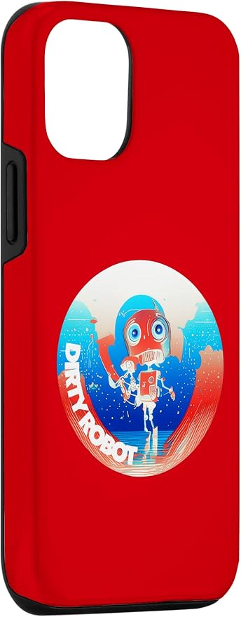 Dirty Robot my computer friend brand AI computing code cobot Case for iPhone 12/12 Pro - Image 3