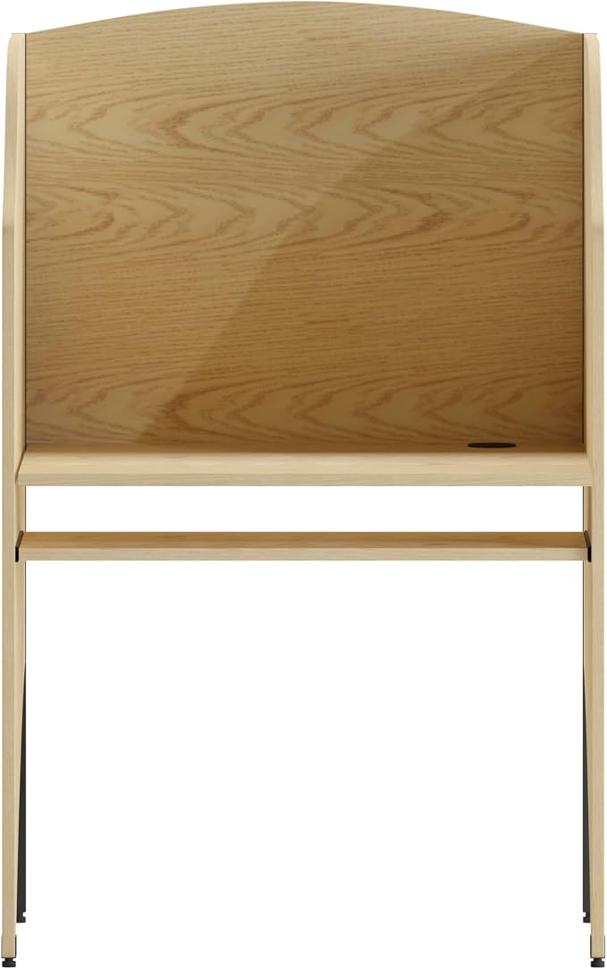Flash Furniture Kevin Starter Study Carrel in Oak Finish - Image 10