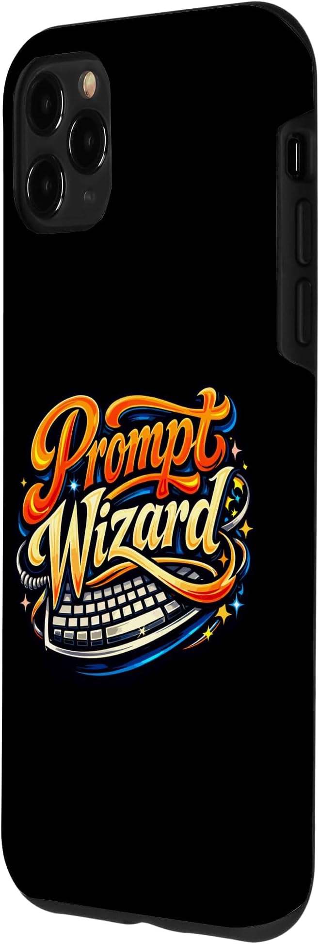 Prompt Wizard AI Retro Keyboard Case for iPhone 11 Pro Max - Image 2