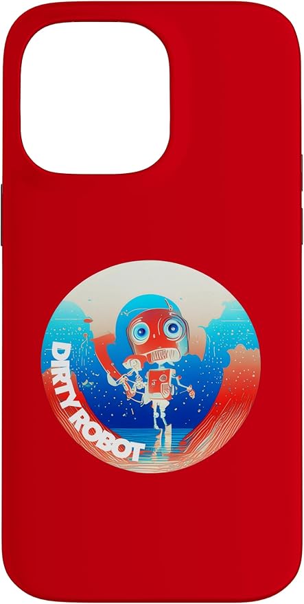 Dirty Robot my computer friend brand AI computing code cobot Case for iPhone 14 Pro Max by Unknown