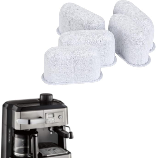 5pcs Coffee Maker Filter Replacement, Water Filter for Delonghi 7313285779 | Activated Carbon Water Filter for Espresso Coffee Machine, Cafe Maker Accessories for Delonghi Compatible with 7313285779 by Unknown
