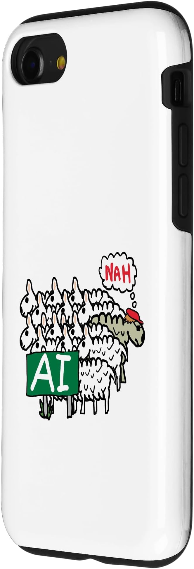 Anti AI Case for iPhone SE (2020) / 7 / 8 - Image 2