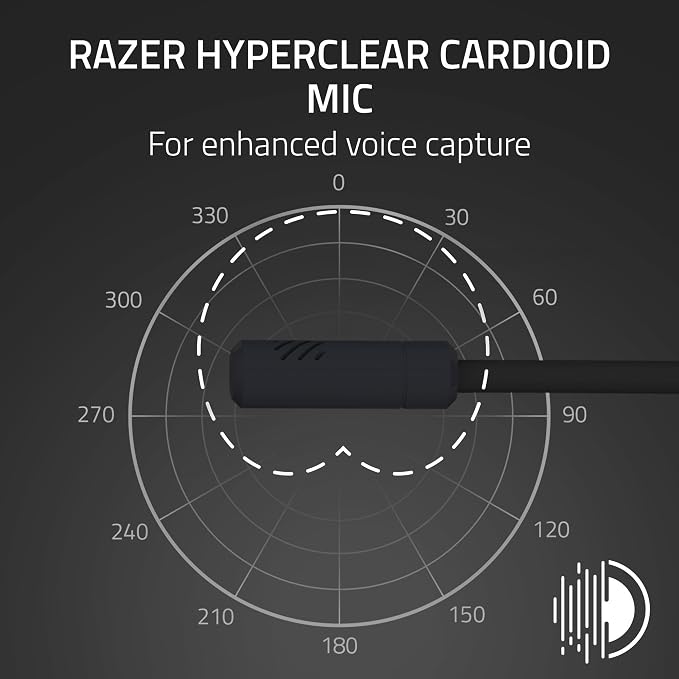 Razer Kraken Kitty V3 X Wired Gaming Headset, Kitty Ears, Black | HyperClear Cardioid Mic, 40 mm Drivers, 7.1 Surround Sound, Comfy Ear Cushions, Cross-Platform via 3.5mm PC, PS5, Xbox - Image 3