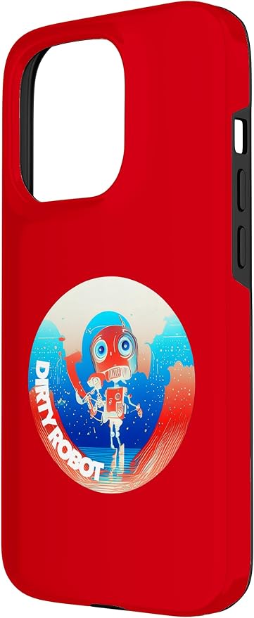 Dirty Robot my computer friend brand AI computing code cobot Case for iPhone 15 Pro - Image 2