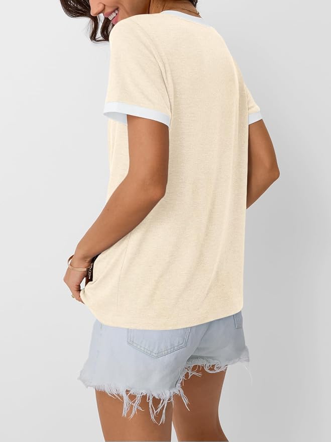 AUTOMET Womens Short Sleeve T-Shirts Summer Tops Casual Soft Tunic V Neck Basic Workout Clothes Spring Fashion Outfits 2026 - Image 4