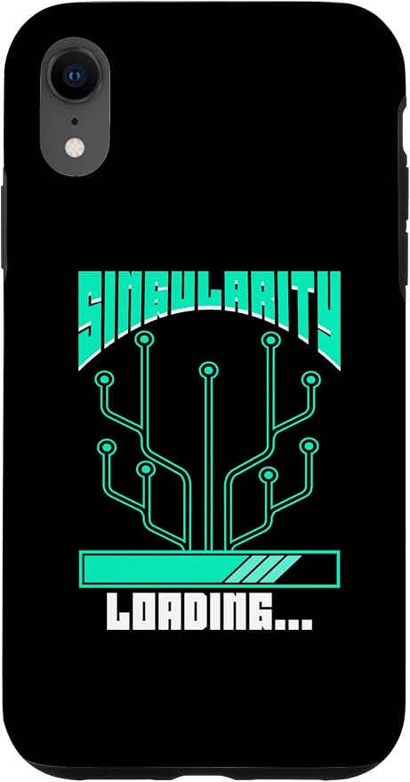 iPhone XR Singularity Loading Prompt Ai Artificial Intelligence Case by Unknown