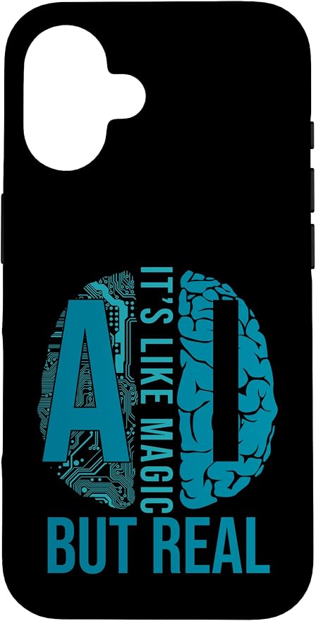Artificial Intelligence Robot Futuristic AI Robotic Engineer Case for iPhone 16 by Unknown