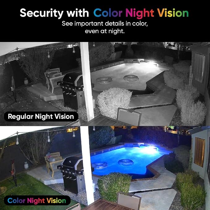 WYZE Cam Pan v3, Indoor/Outdoor IP65-Rated 1080p Pan/Tilt/Zoom Wi-Fi Smart Home Security Camera with Color Night Vision, 2-Way Audio, Compatible with Alexa & Google Assistant, Free Expert Setup - Image 3