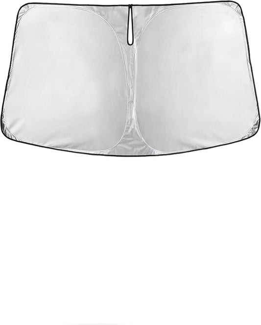 EcoNour Windshield Sunshade Compatible for Mercedes Benz GLS 2013-2017 2018 2019, Sun Visor for Front Windshield & Window Sun Shade Cover, UV Heat Blocker & Protector, Car Accessories by EcoNour
