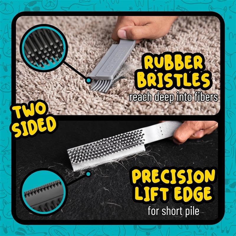 Chemical Guys, Multi-Surface Pet Hair Removal Brush for Upholstery & Carpet - Image 3