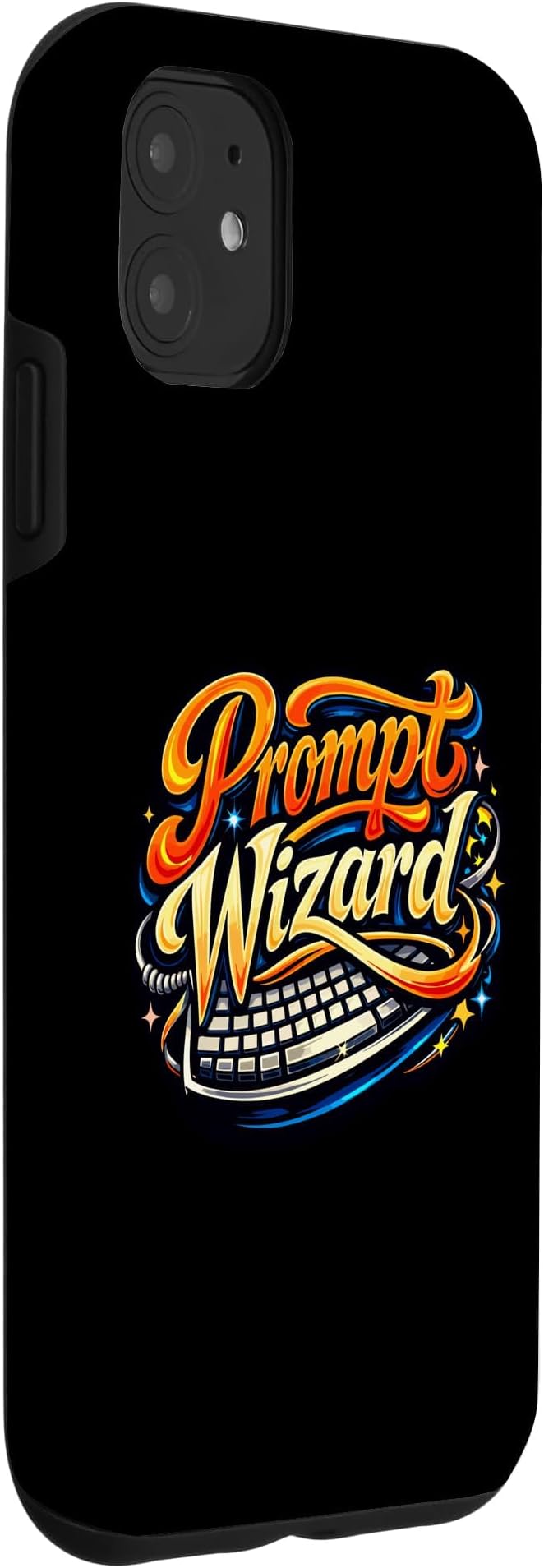 Prompt Wizard AI Retro Keyboard Case for iPhone 11 - Image 3