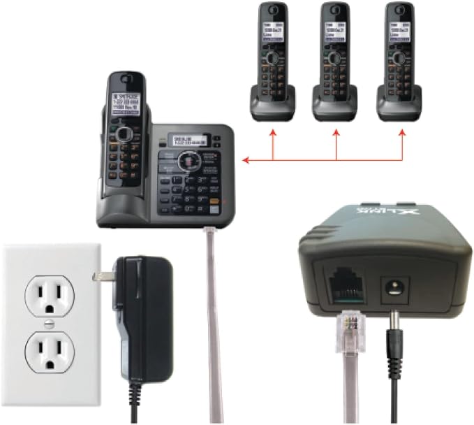 Xtreme Technologies XLink BT HD - Only High Definiton Audio Bluetooth Cell to Home Telephone Adapter (One Cell Phone) - Image 4