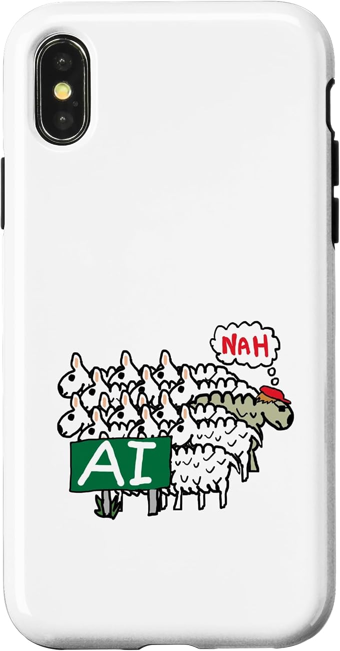 Anti AI Case for iPhone X/XS by Unknown