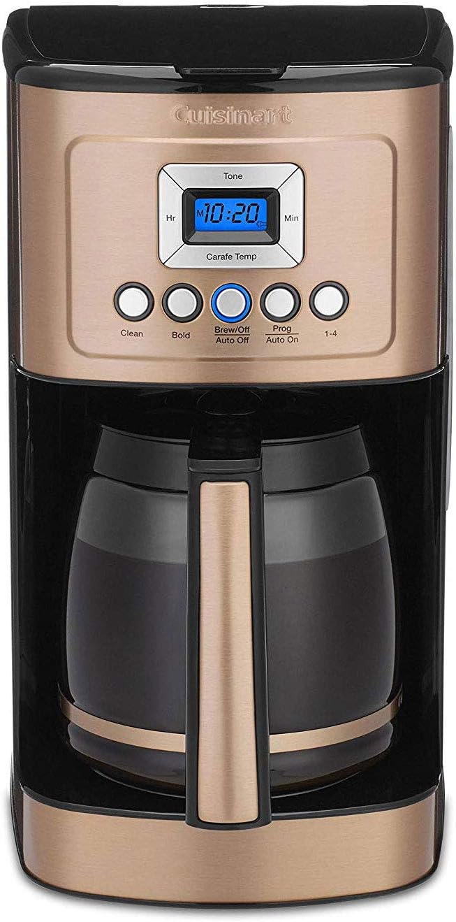 Cuisinart DCC-3200CP PerfecTemp Programmable Coffeemaker with Glass Carafe, 14 Cup Glass Carafe by Cuisinart