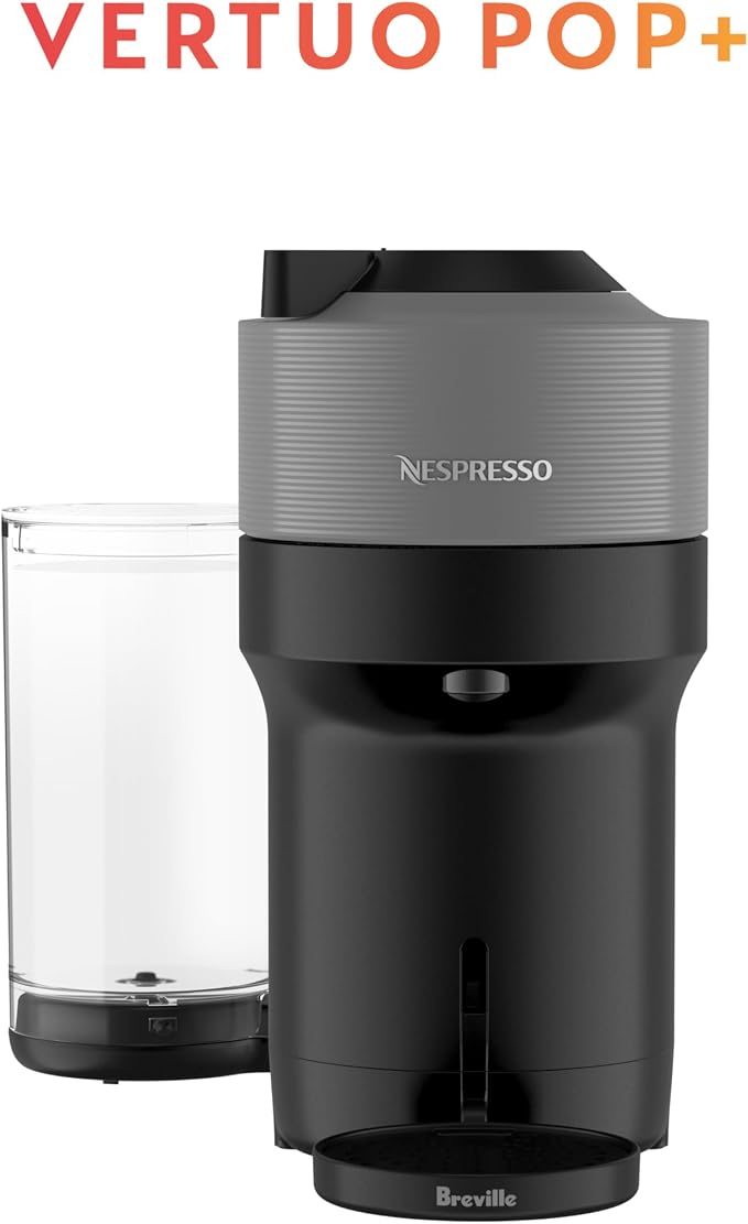 Nespresso Vertuo Pop+ Coffee and Espresso Maker by Breville, Dark Grey - Image 2