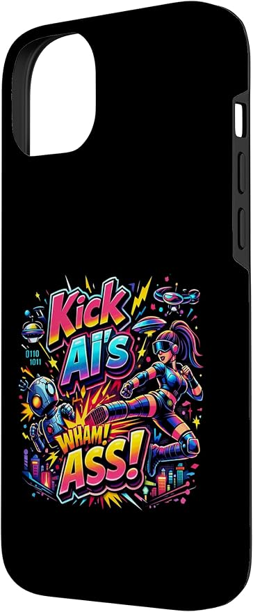 Tech Human vs AI Case for iPhone 14 Plus - Image 2